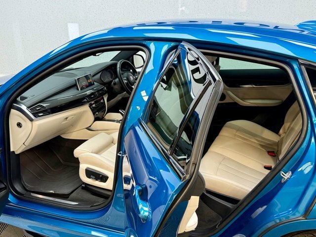 BMW X6 3.0 40D M Sport Edition Suv Xdrive Blue #6