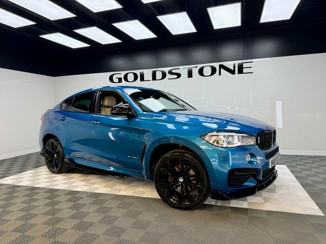BMW X6 3.0 40D M Sport Edition Suv Xdrive Blue