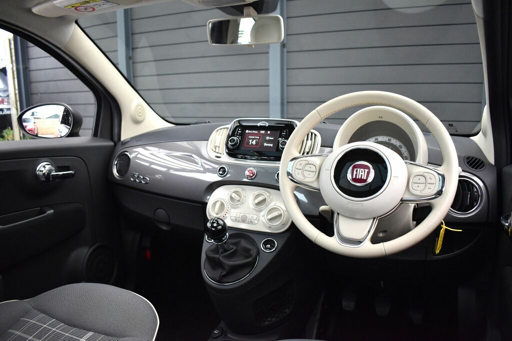 Fiat 500 0.9 Twinair Lounge Hatchback Eur WU65RYK Grey #2