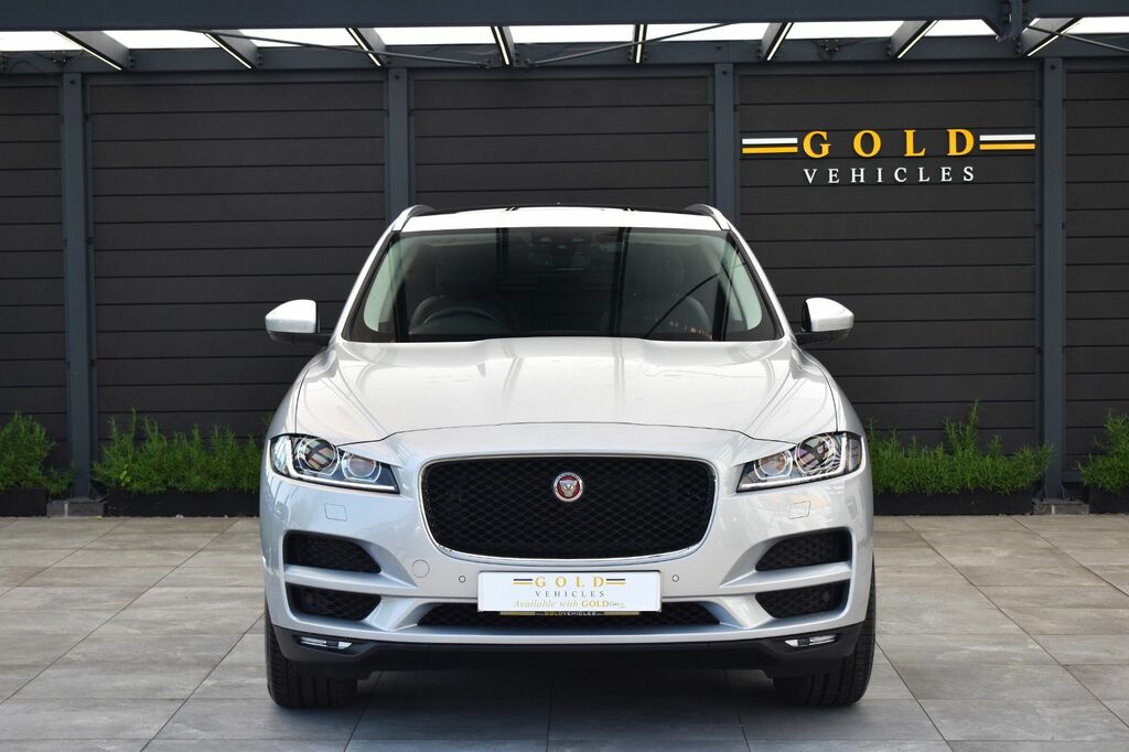 Jaguar F-Pace 3.0 D300 V6 Portfolio Suv Awd Euro GH19FOC Silver #5