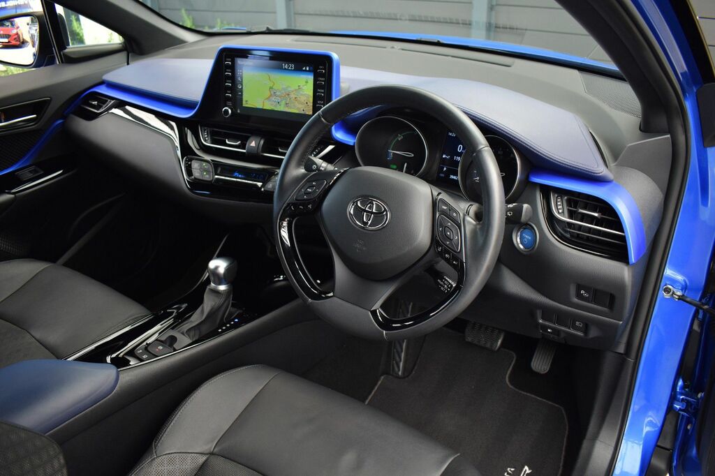 Toyota C-Hr 1.8 Vvt-h Dynamic Suv Hybrid Cvt Euro 6 WJ70FHY Blue #2