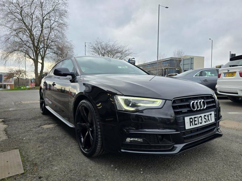 Audi A5 2.0 Tdi Black Edition Sportback Quattro Euro 5 S RE13SXT Black #4