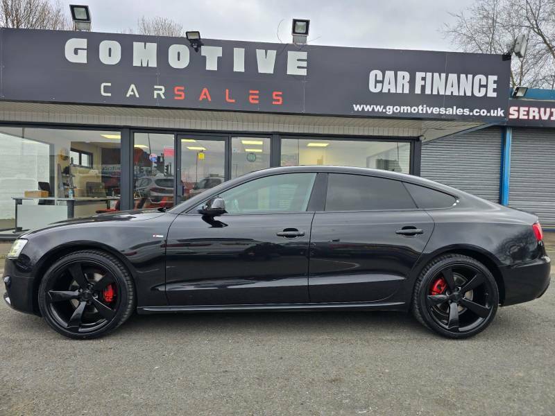 Audi A5 2.0 Tdi Black Edition Sportback Quattro Euro 5 S RE13SXT Black #2