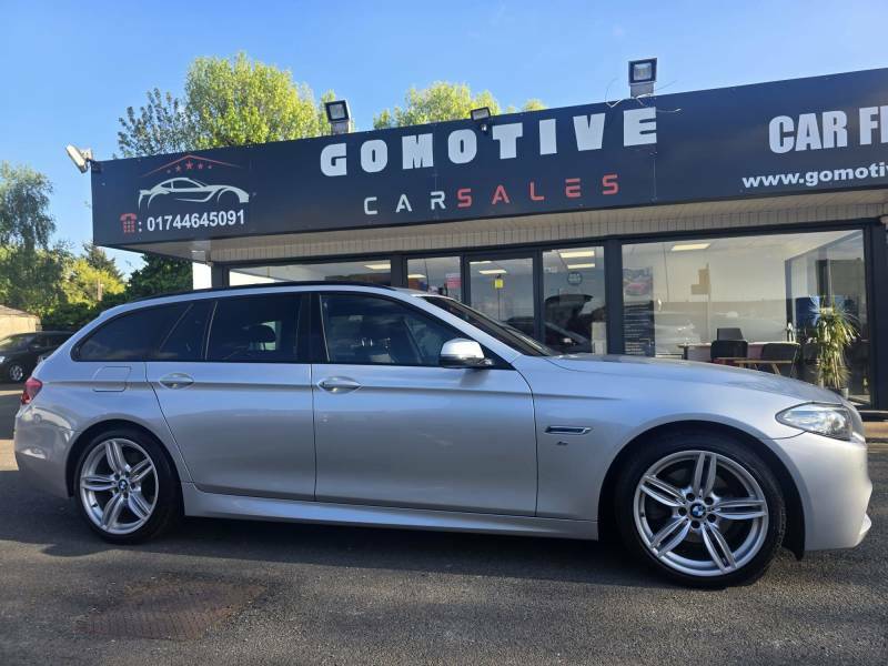 BMW 5 Series 2.0 520D M Sport Touring Euro 6 Ss - 2 HG16URW Silver #4