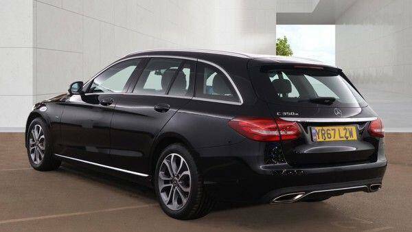 Mercedes-Benz C Class 2.0 C350e 6.4Kwh Sport G-tronic Euro 6 Ss YR67LZW Black #4