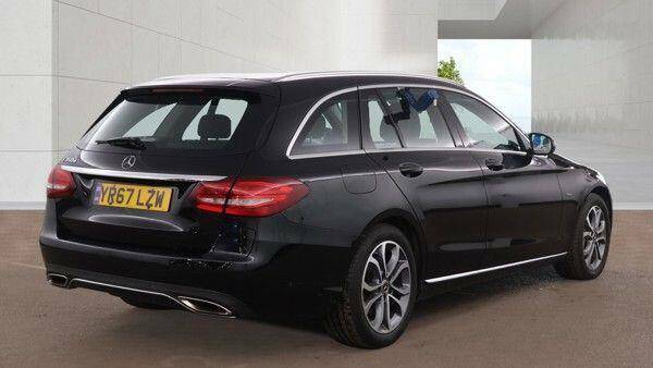 Mercedes-Benz C Class 2.0 C350e 6.4Kwh Sport G-tronic Euro 6 Ss YR67LZW Black #3
