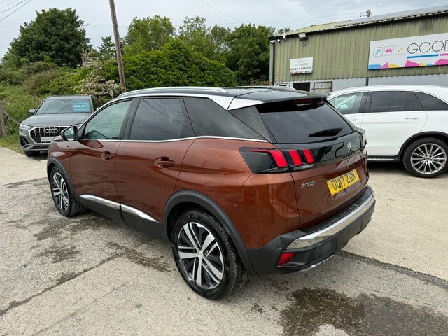 Peugeot 3008 2.0 Bluehdi Gt Suv Eat 6Spd Euro 6 OU17ZDN Brown #3