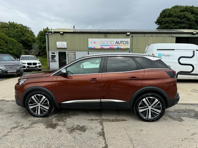 Peugeot 3008 2.0 Bluehdi Gt Suv Eat 6Spd Euro 6 OU17ZDN Brown #2