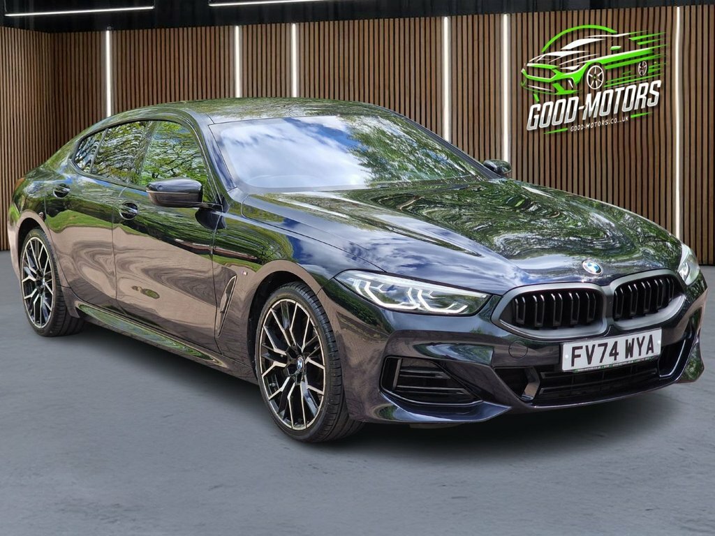 BMW 8 Series Gran Coupe 3L M Sport Black #2