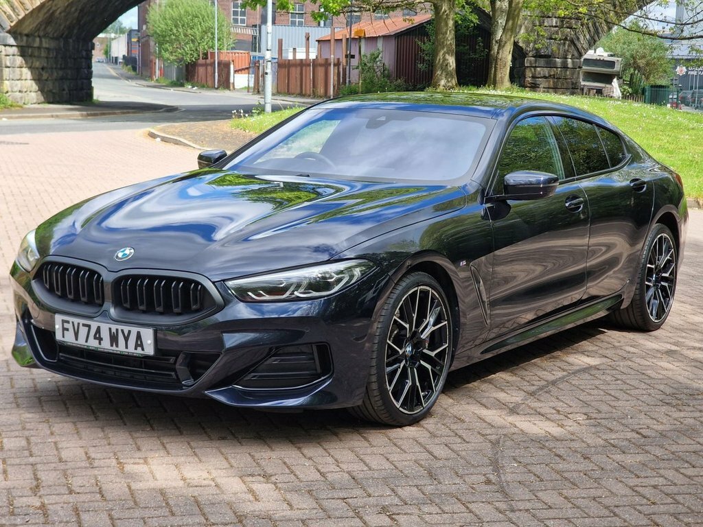 BMW 8 Series Gran Coupe 3L M Sport Black #4