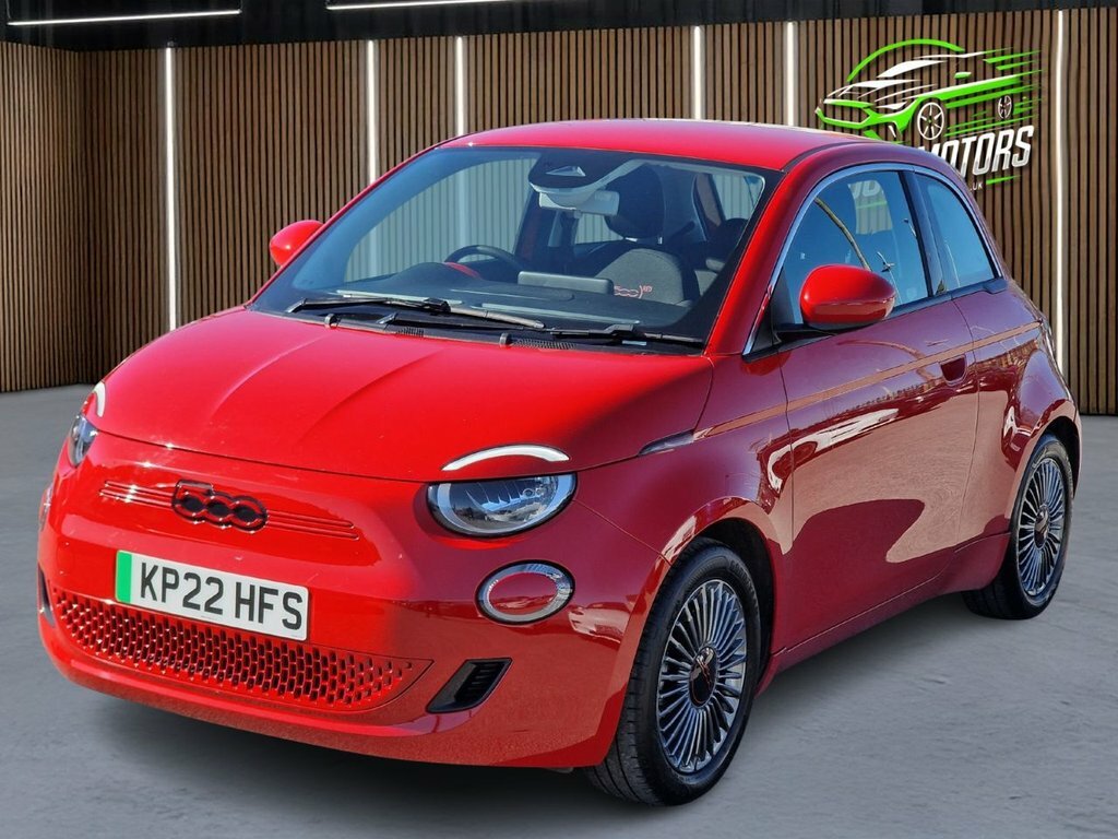 Fiat 500E Hatchback KP22HFS Red #2
