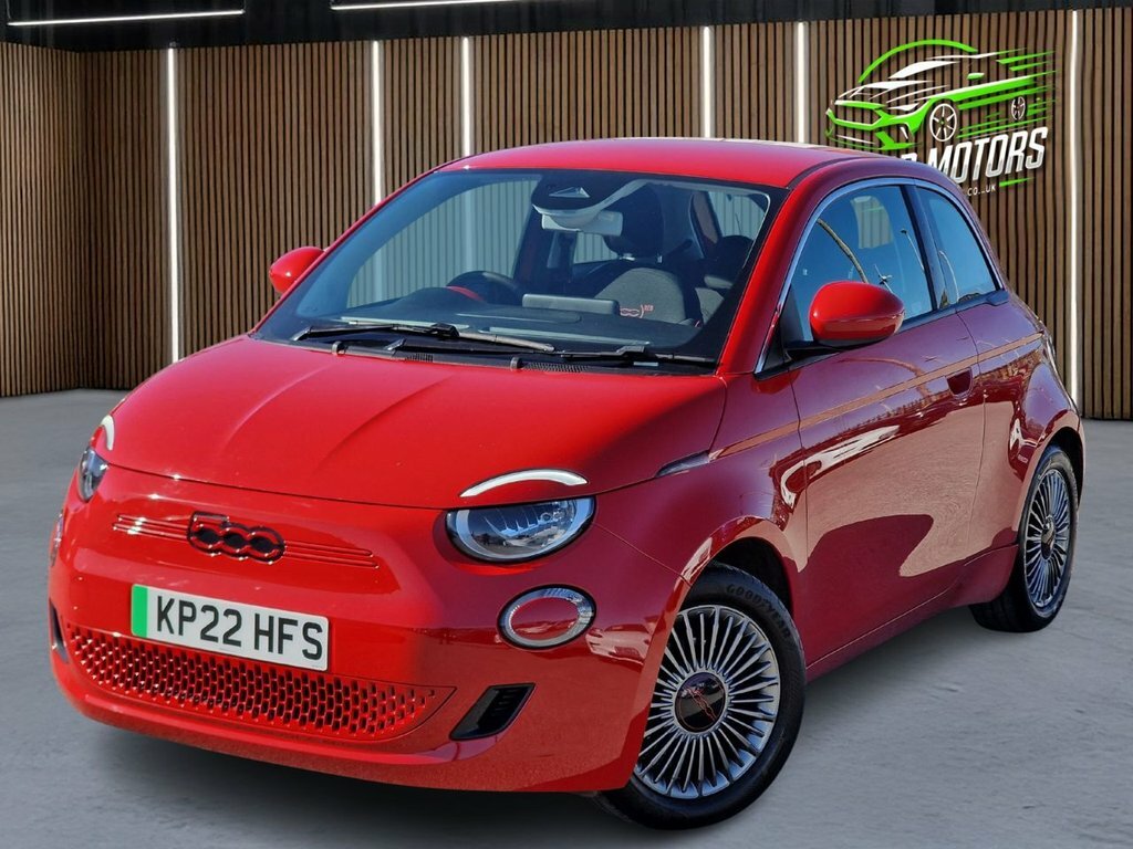 Fiat 500E Hatchback KP22HFS Red #3