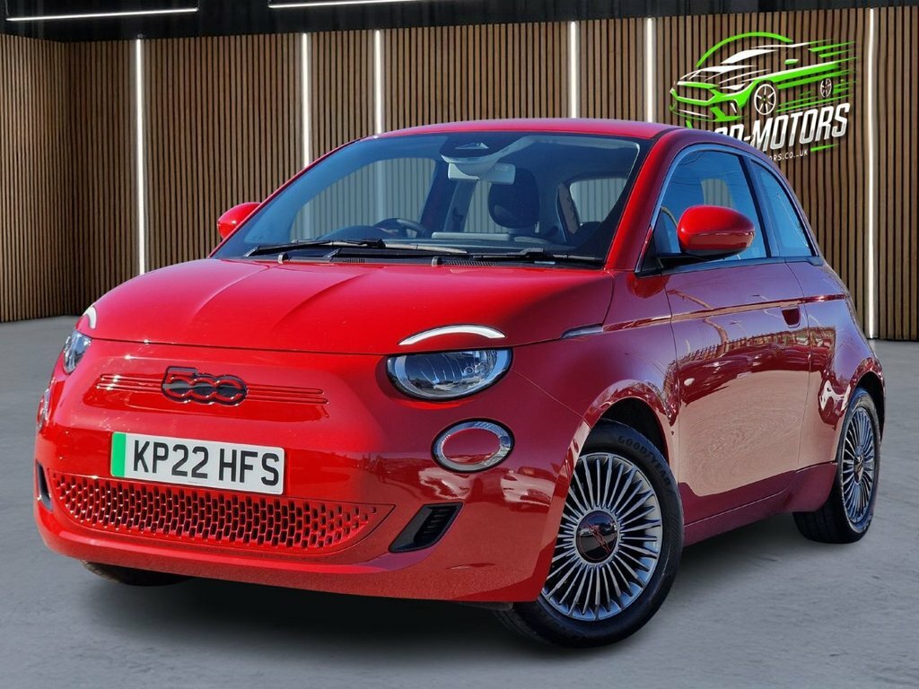 Fiat 500E Hatchback KP22HFS Red #4