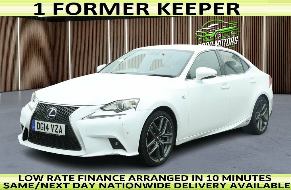 Lexus IS 2L F Sport White