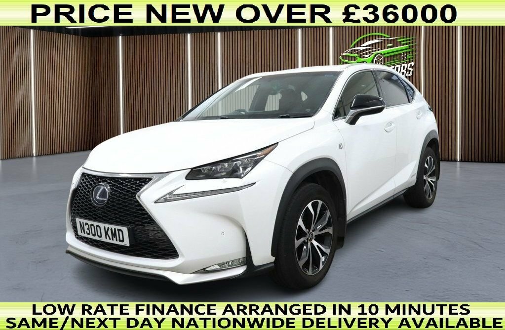 Lexus NX 2L F Sport White