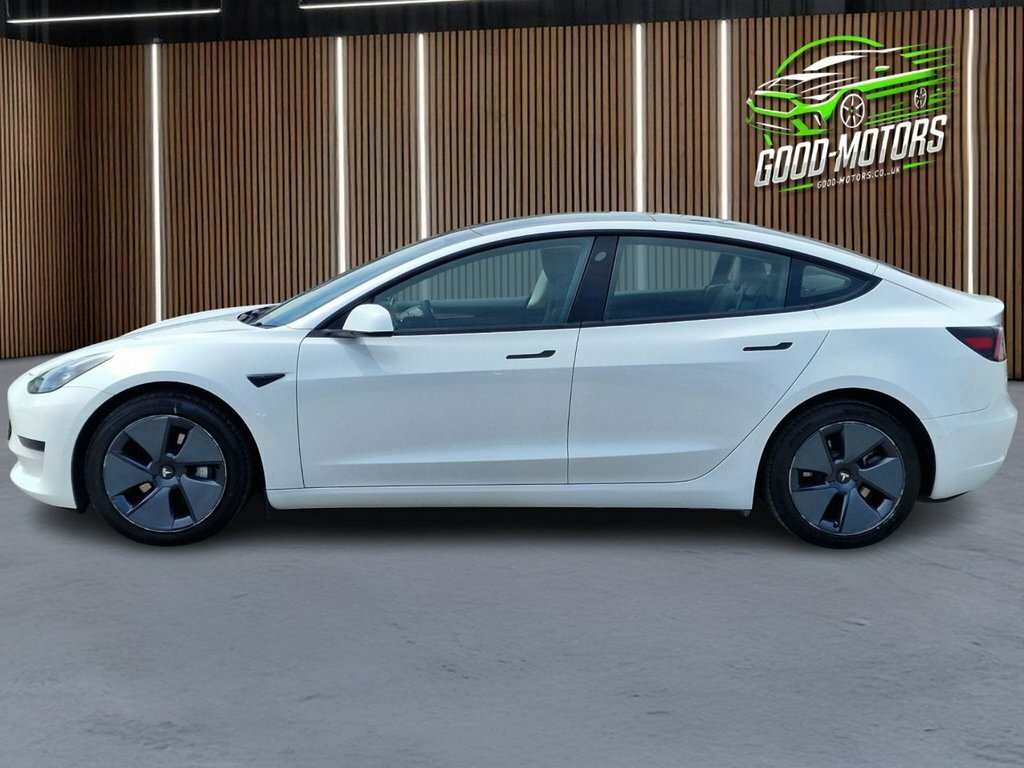 Tesla Model 3 Saloon GF71YUV White #6