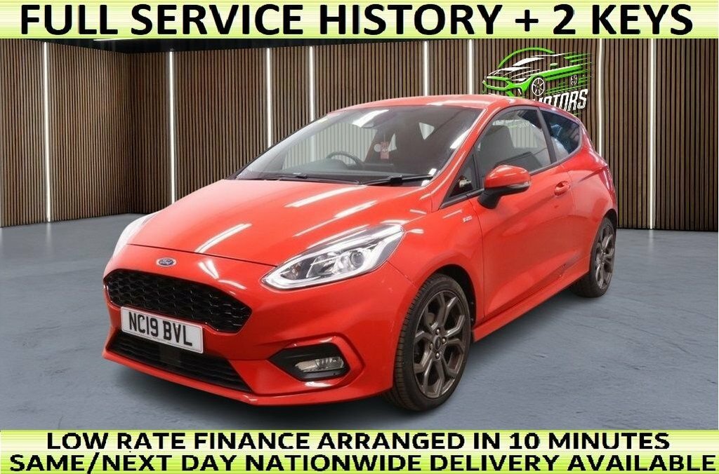 Ford Fiesta 1L St-line Red