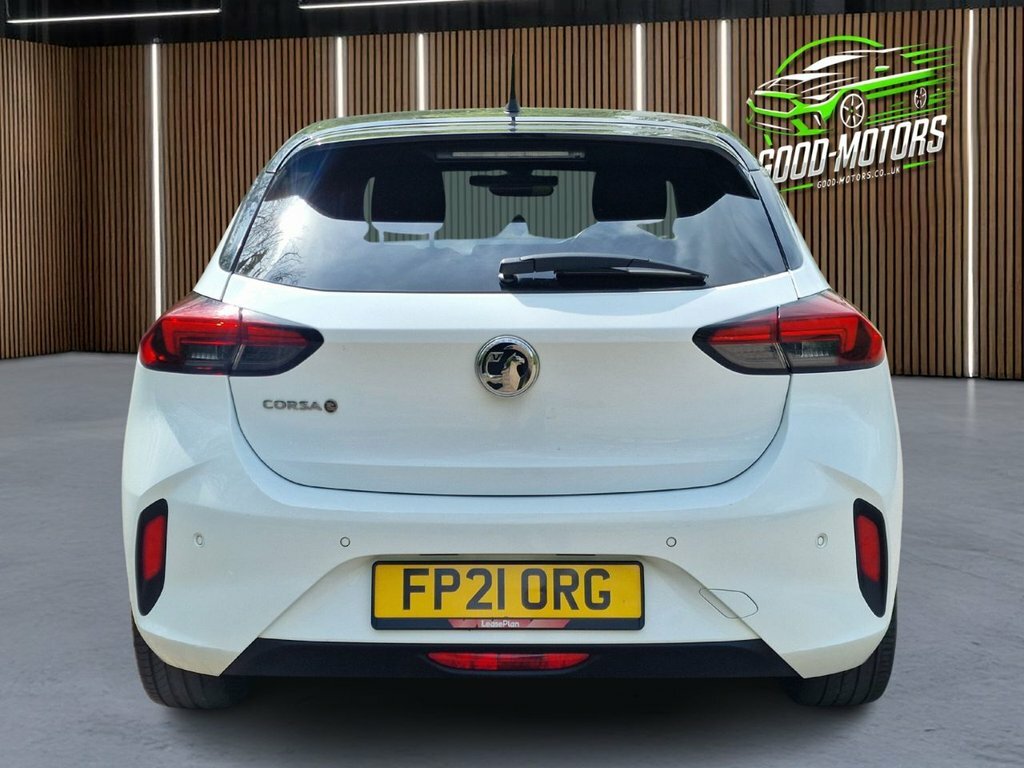 Vauxhall Corsa-e Hatchback FP21ORG White #6