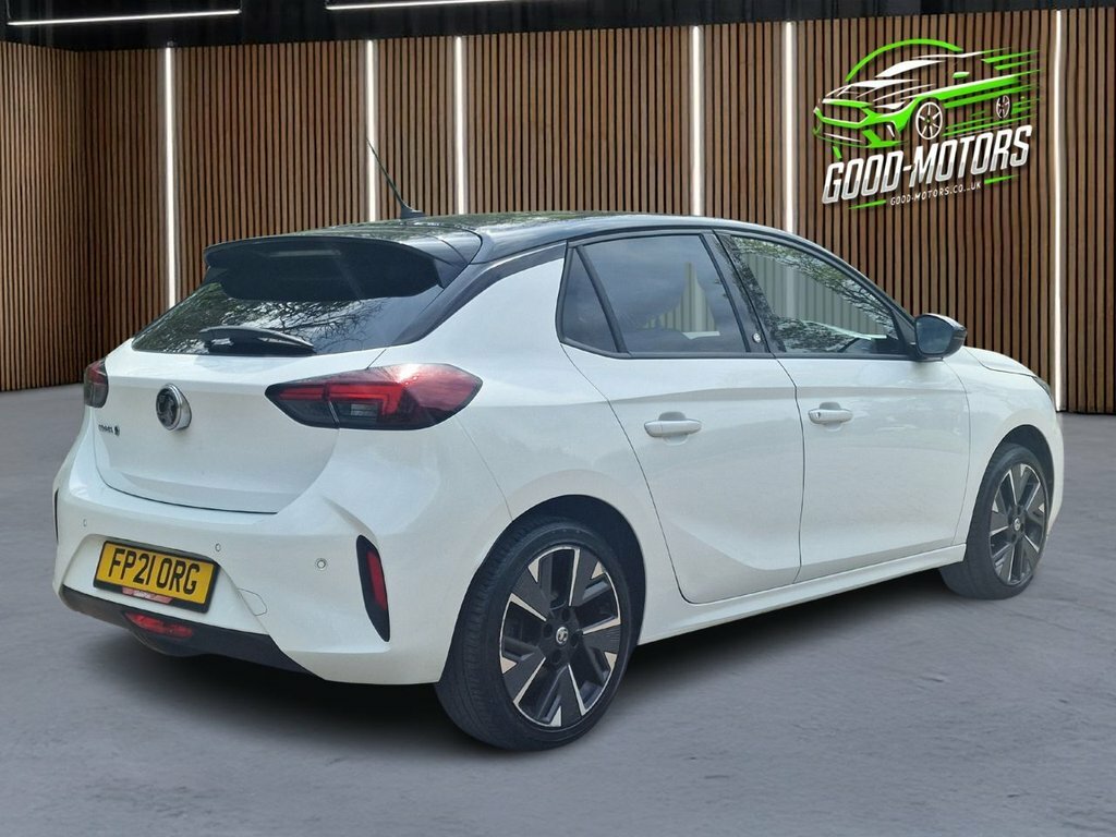 Vauxhall Corsa-e Hatchback FP21ORG White #5
