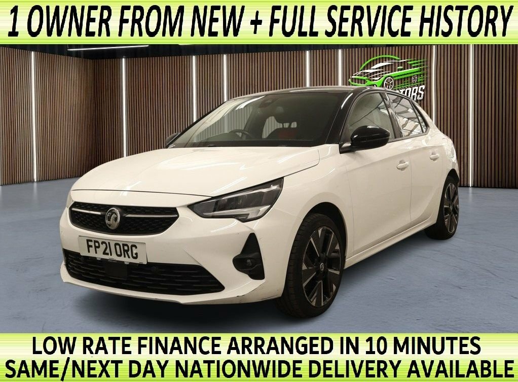 Vauxhall Corsa-e Hatchback FP21ORG White