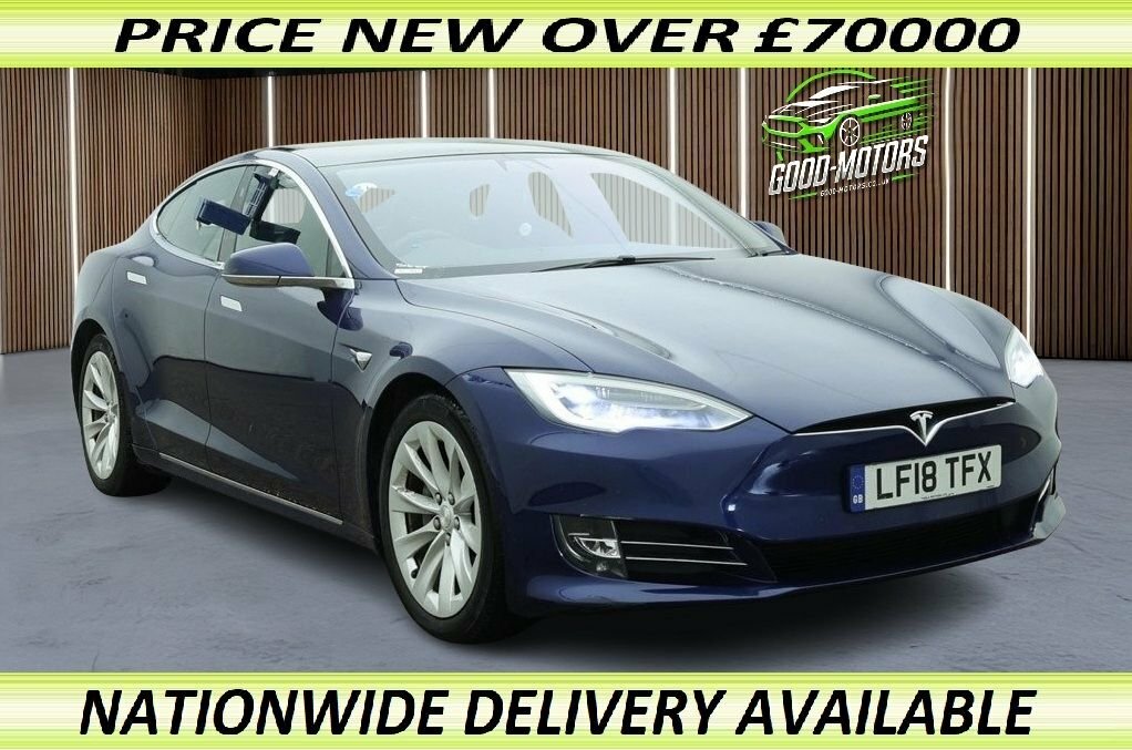 Tesla Model S Hatchback Blue