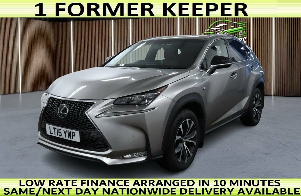Lexus NX 2L F Sport Silver