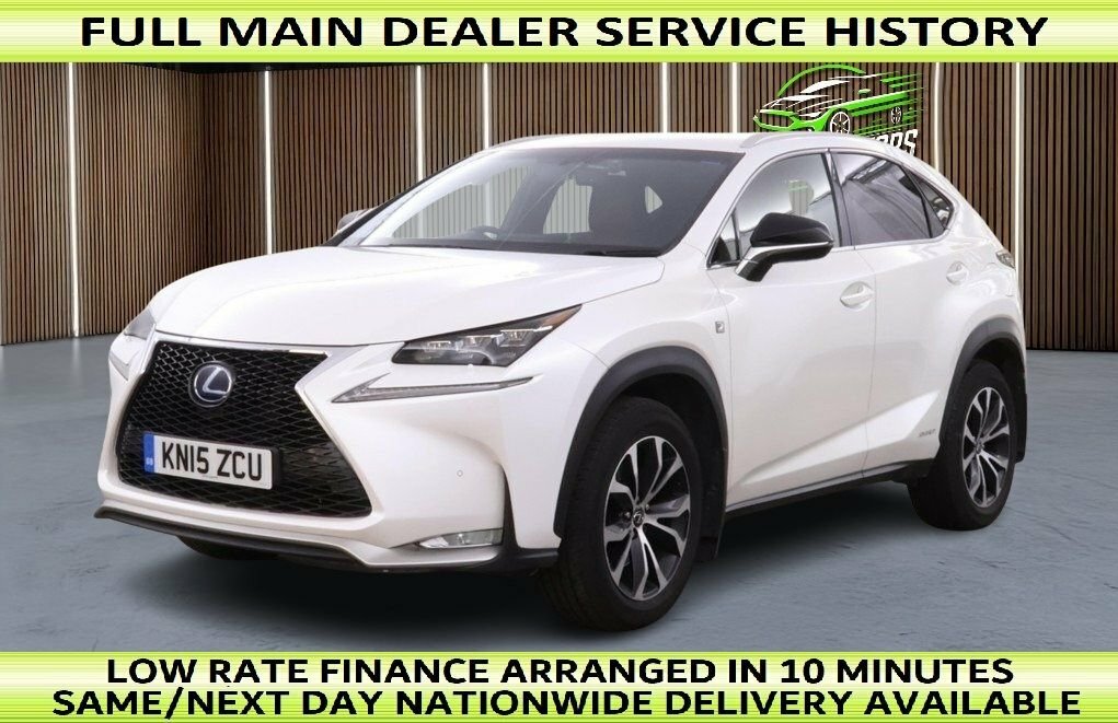 Lexus NX 2L F Sport White