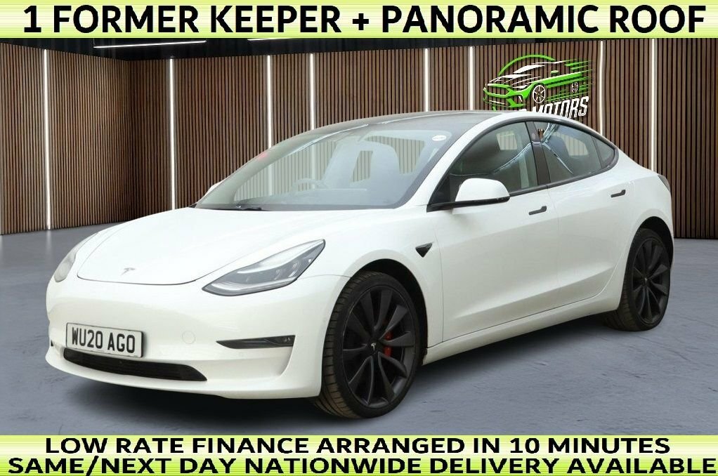 Tesla Model 3 Saloon White