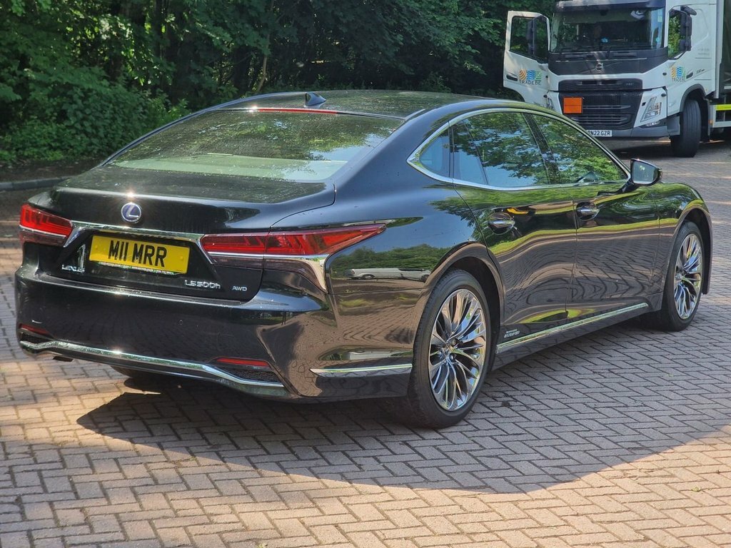 Lexus LS 500H 3.5 With Premium Pack Silver #8
