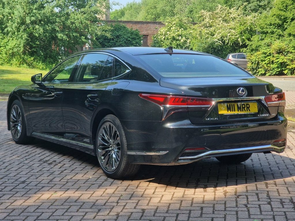 Lexus LS 500H 3.5 With Premium Pack Silver #11