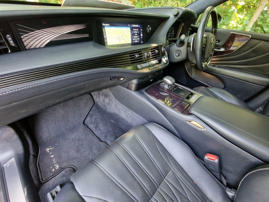 Lexus LS 500H 3.5 With Premium Pack Silver #34