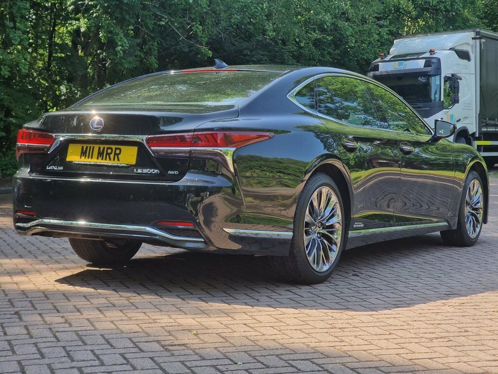 Lexus LS 500H 3.5 With Premium Pack Silver #9