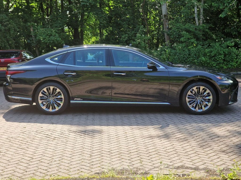 Lexus LS 500H 3.5 With Premium Pack Silver #7