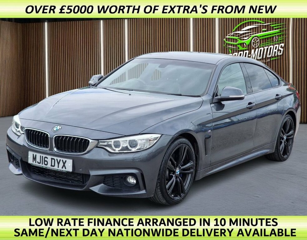 BMW 4 Series Gran Coupe 2L M Sport Grey
