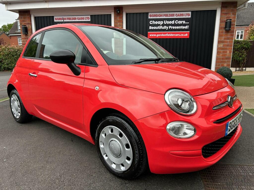 Fiat 500 Hatchback 1.2 Pop Euro 6 Ss 201565 Pink