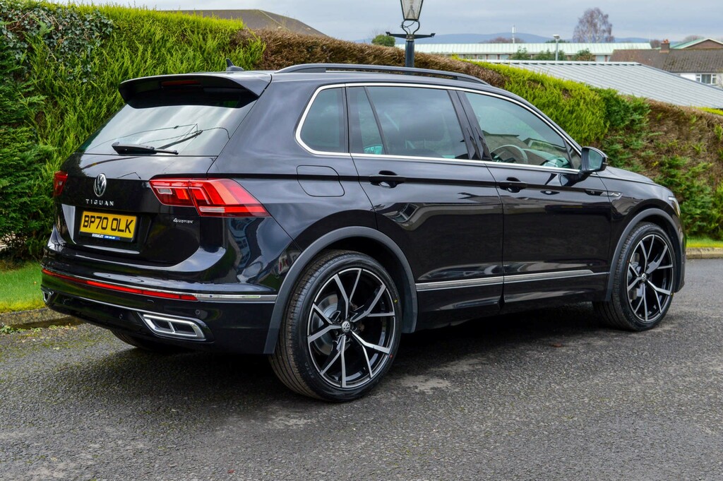 Volkswagen Tiguan R-line Tdi 4Motion 4Wd BP70OLK Black #5