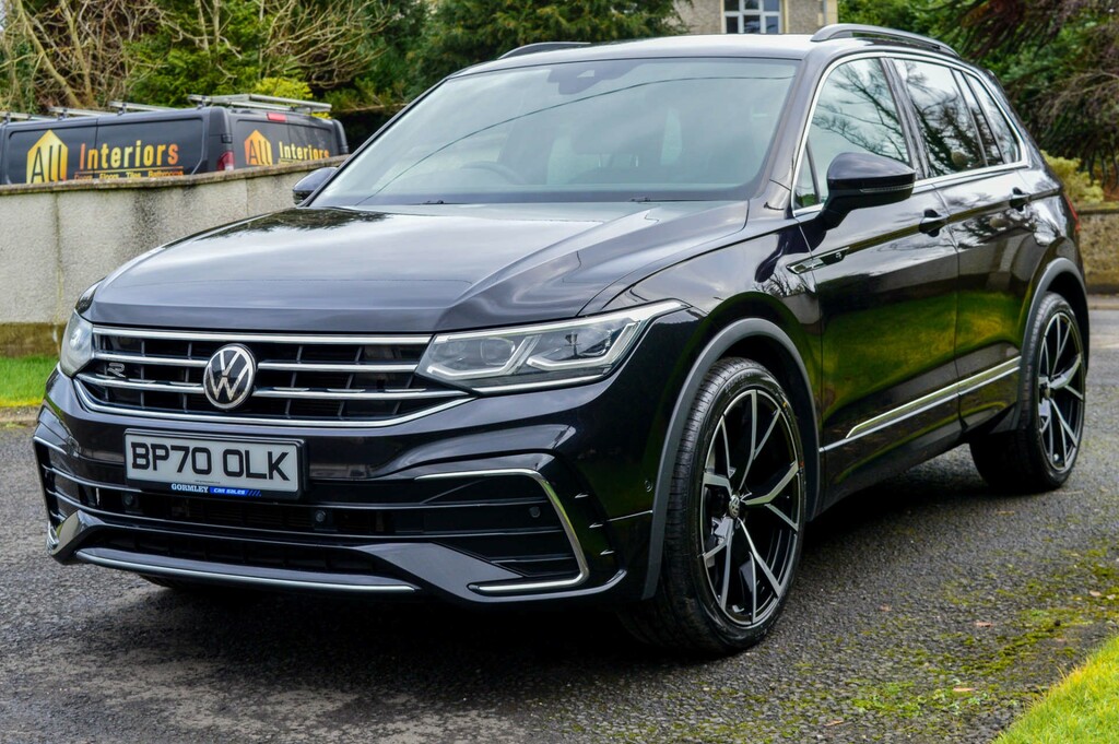 Volkswagen Tiguan R-line Tdi 4Motion 4Wd BP70OLK Black #3