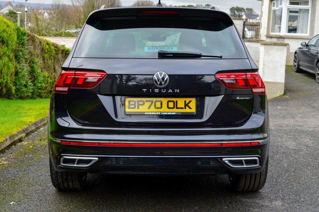 Volkswagen Tiguan R-line Tdi 4Motion 4Wd BP70OLK Black #6