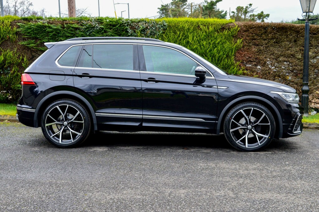 Volkswagen Tiguan R-line Tdi 4Motion 4Wd BP70OLK Black #4
