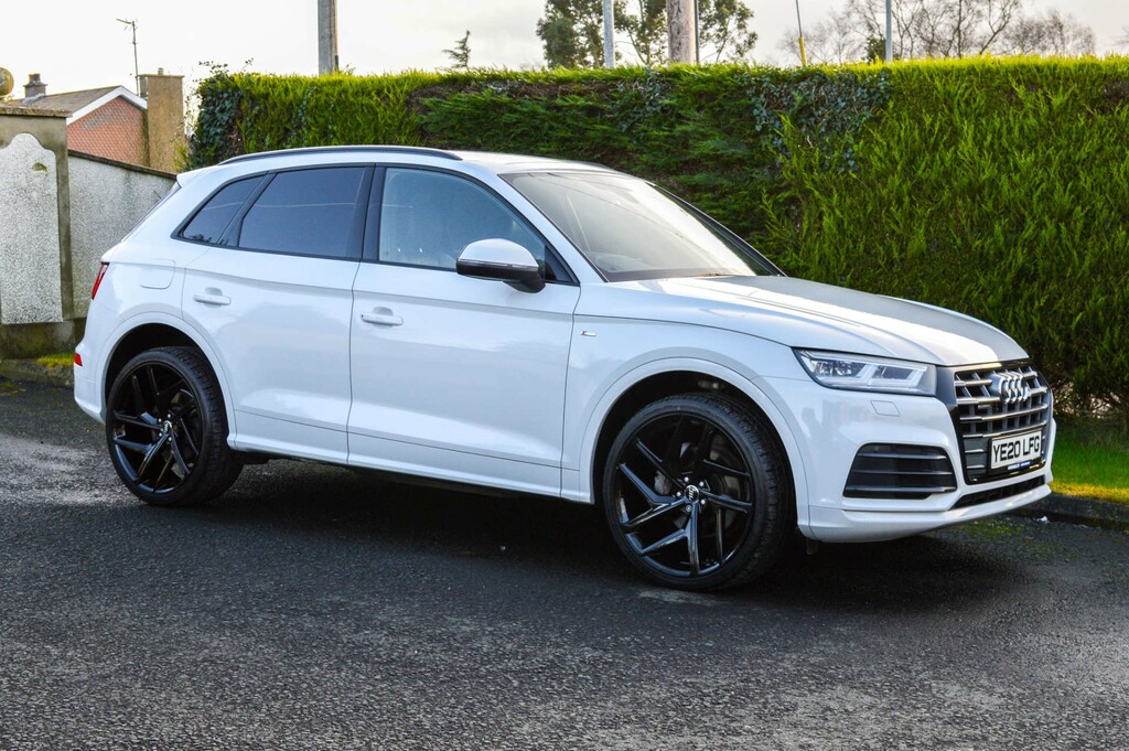 Audi Q5 S Line 40 Tdi Quattro 4Wd YE20LFG White