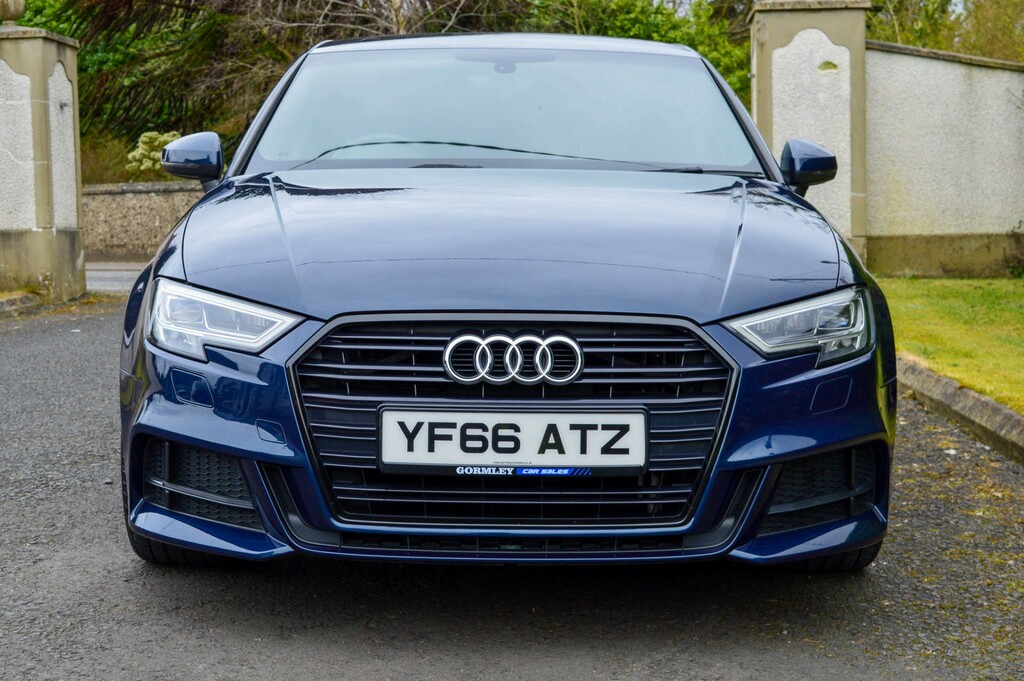 Audi A3 S Line Tdi YF66ATZ Blue #2