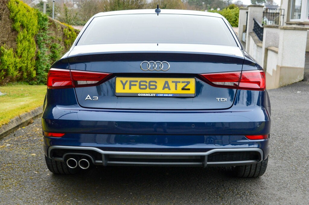 Audi A3 S Line Tdi YF66ATZ Blue #6
