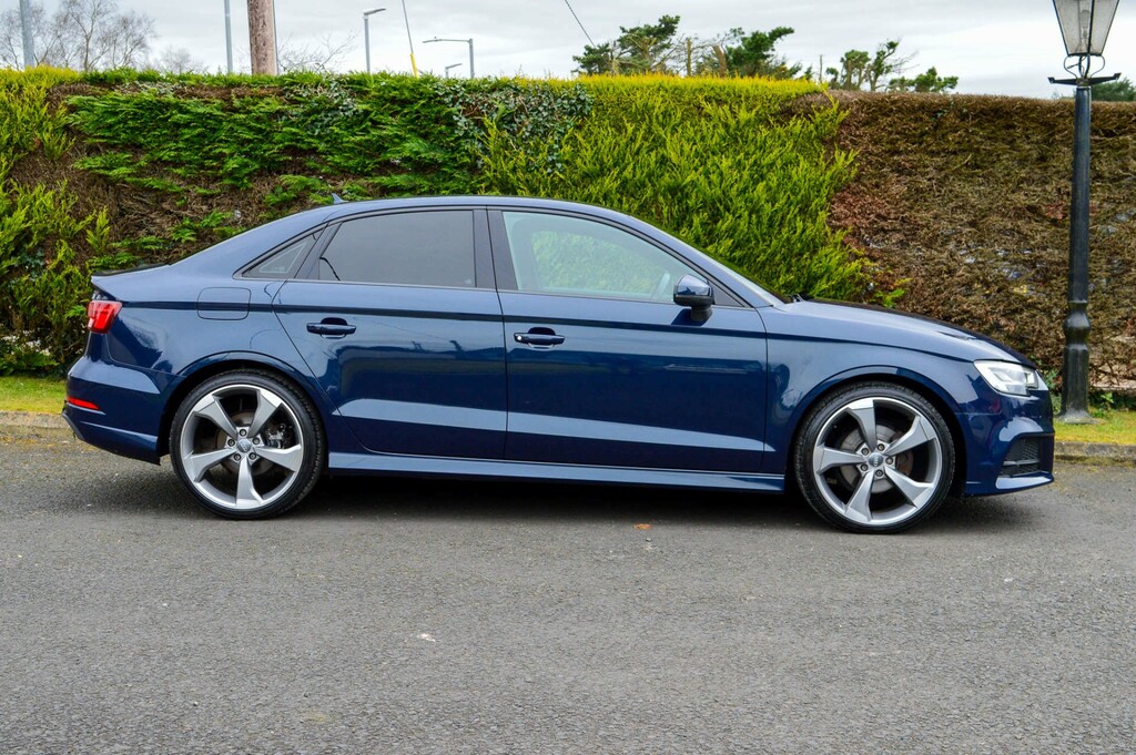 Audi A3 S Line Tdi YF66ATZ Blue #4