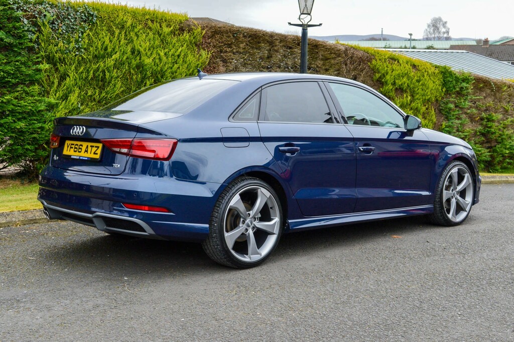 Audi A3 S Line Tdi YF66ATZ Blue #5