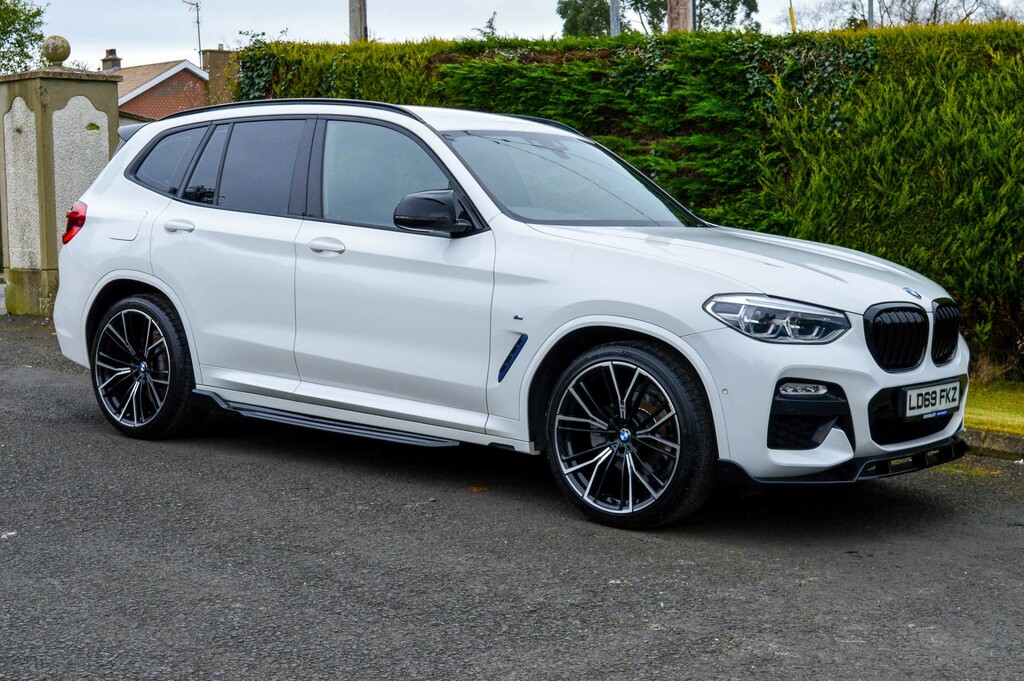 BMW X3 Xdrive 20D M Sport 4Wd White