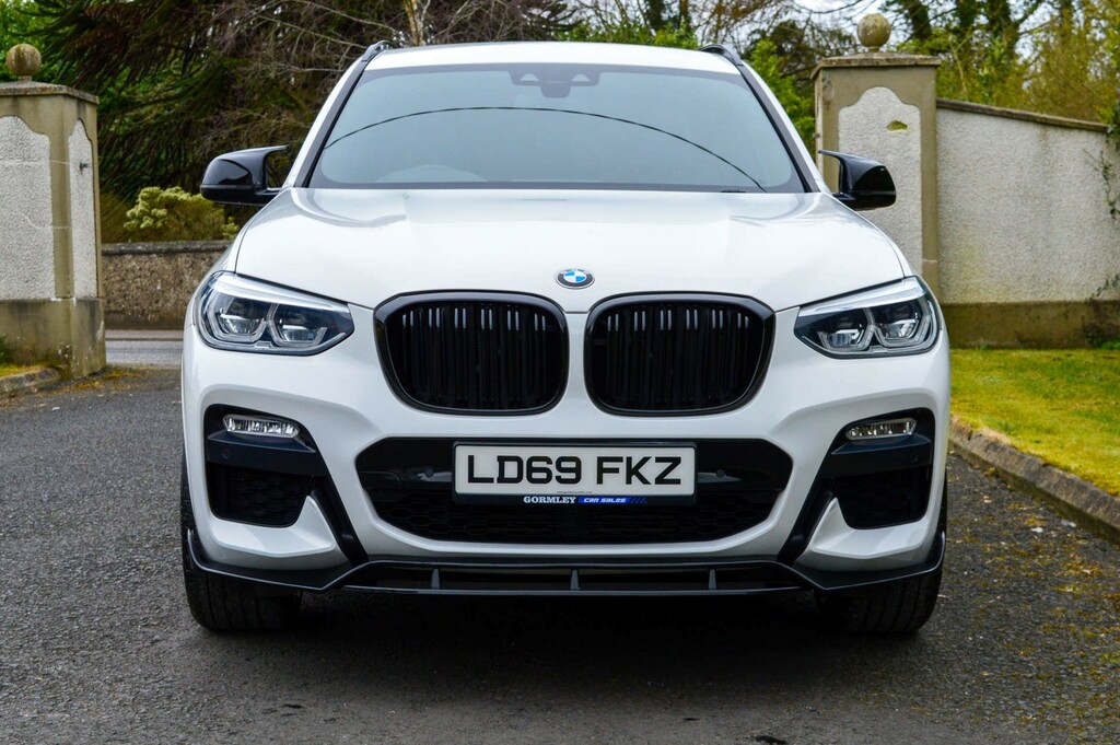 BMW X3 Xdrive 20D M Sport 4Wd LD69FKZ White #2