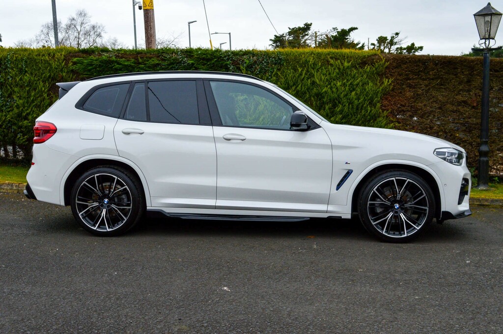 BMW X3 Xdrive 20D M Sport 4Wd LD69FKZ White #4