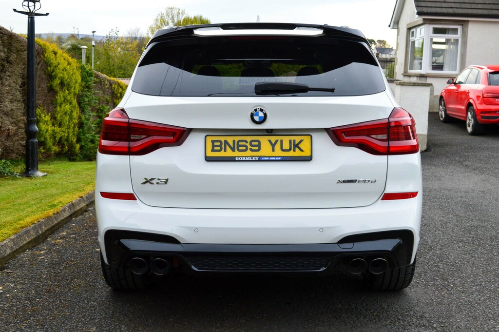 BMW X3 Xdrive 20D M Sport 4Wd BN69YUK White #6