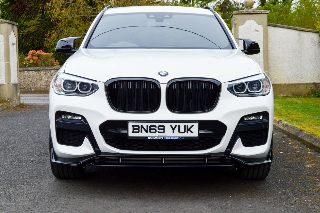 BMW X3 Xdrive 20D M Sport 4Wd BN69YUK White #2