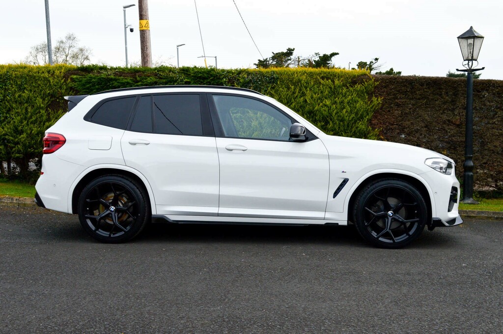 BMW X3 Xdrive 20D M Sport 4Wd BN69YUK White #4